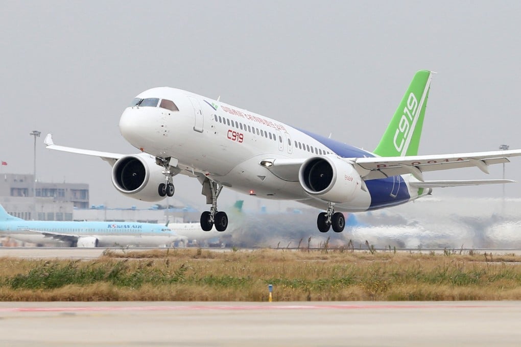The C919 is in a phase called ‘batch production’, where each plane requires a sign-off by the regulator. Photo: AFP