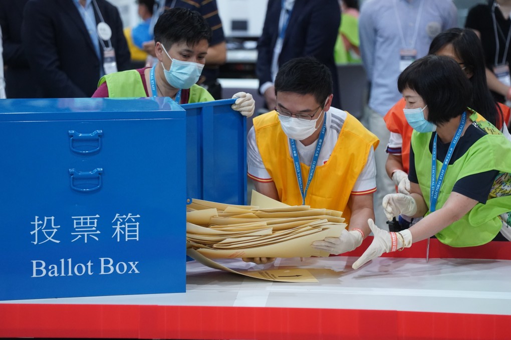 Counting in September 19’s Election Committee poll took longer than expected. Photo: Sam Tsang