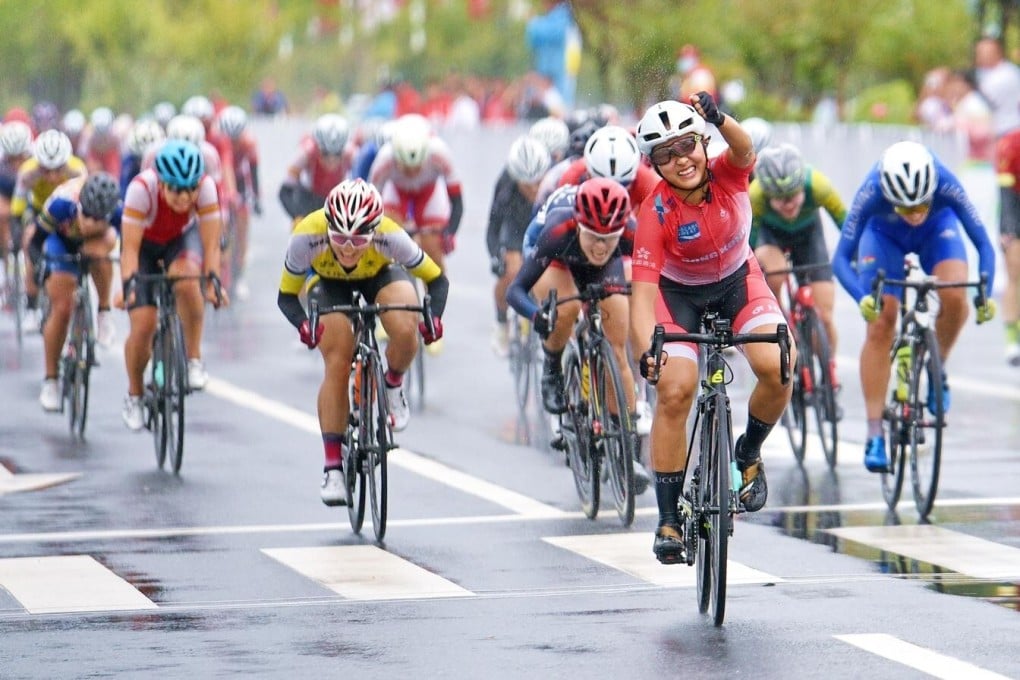 Youngster Lee Sze-wing saves Hong Kong with a gold in the last day of competition at the National Games. Photo: Cycling Association/Wu Jianbo