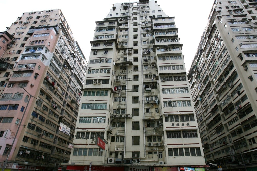 The boy lived in the Man Yuen Building in Yau Ma Tei. Photo: SCMP