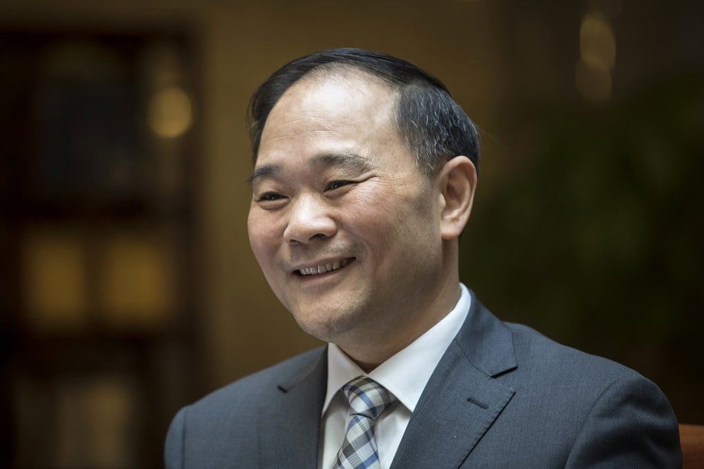 Li Shufu, chairman of Zhejiang Geely Holding. Li has launched a new company to make smartphones. Photo: Bloomberg