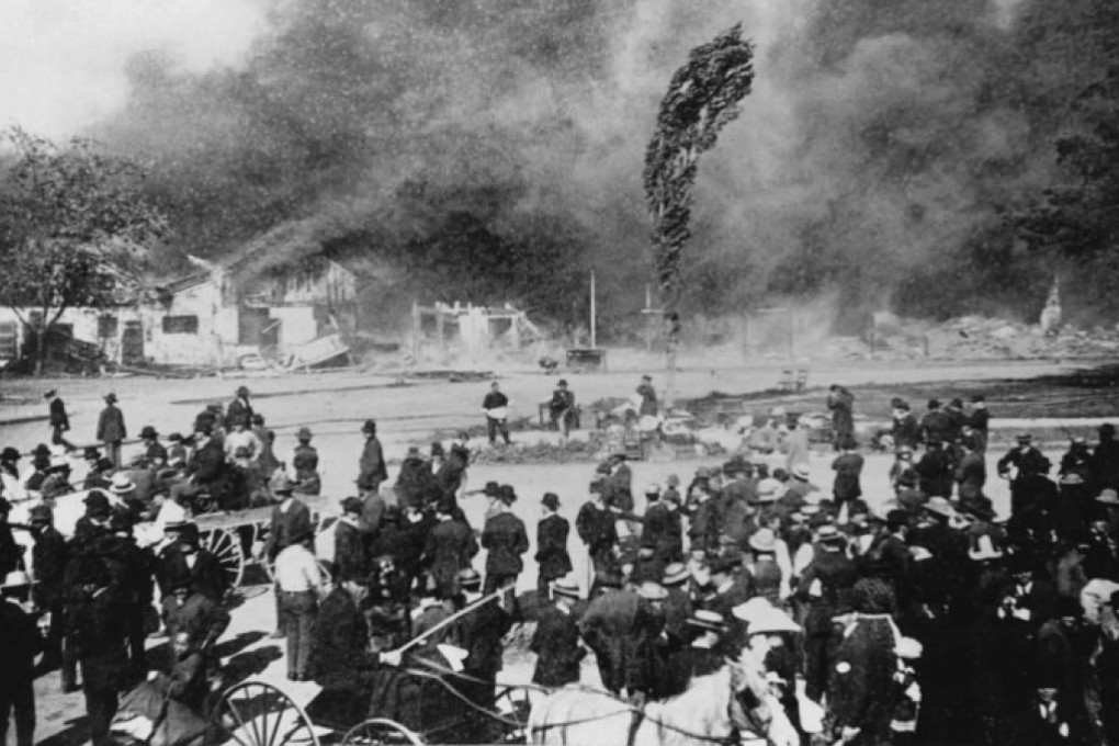 Arsonists burned San Jose’s Chinatown to the ground in 1887. File photo: History San Jose