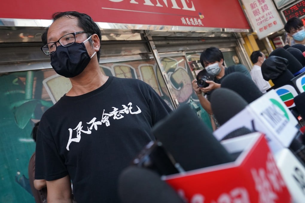 Richard Tsoi says he received a notice from police on Wednesday. Photo: Felix Wong