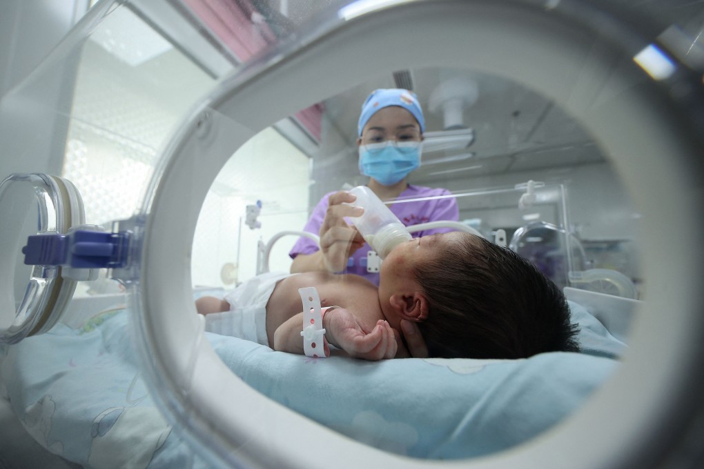 Anhui, the ninth most populous of China’s 31 provincial-level jurisdictions, says the number of newborns this year is down almost 20 per cent on last year. Photo: AFP