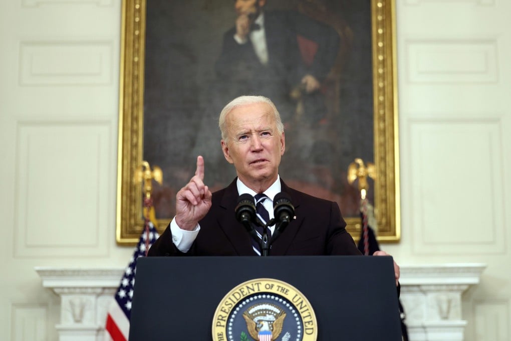 US President Joe Biden speaks at the White House on September 9. Photo: Getty Images