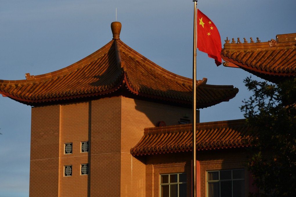 The Chinese embassy in Canberra, Australia. The study of 500 news stories, and interviews with media executives, found self-censorship by the outlets did not mean they were politically aligned with Beijing. Photo: Getty