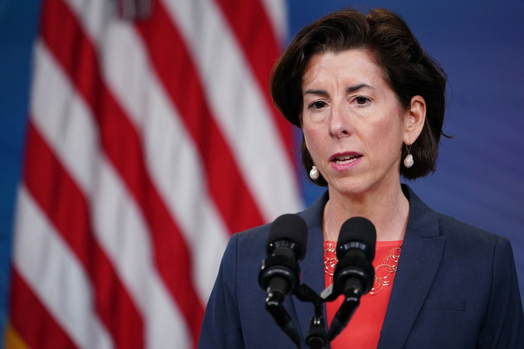 US Commerce Secretary Gina Raimondo says the US does not like “autocratic governments like China” writing the rules. Photo: AFP