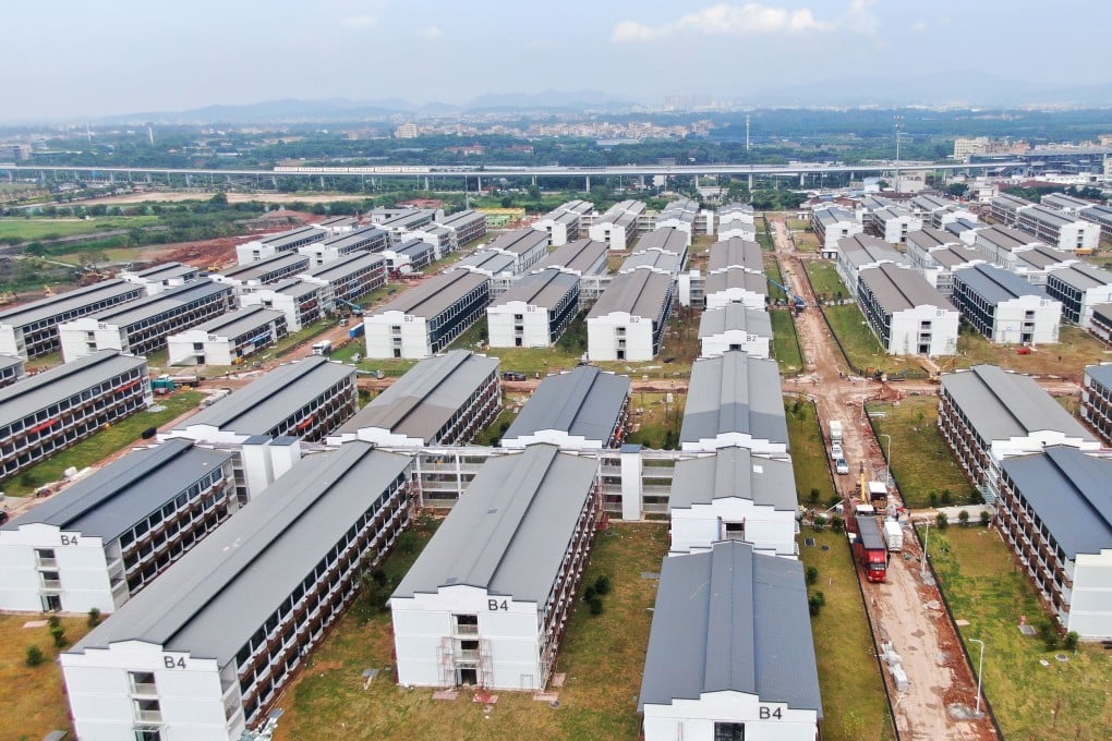 The first of China’s large-scale quarantine facilities for overseas arrivals – in the southern city of Guangzhou – has more than 5,000 rooms. Photo: Xinhua