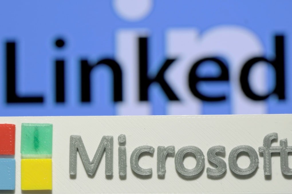 LinkedIn, which is owned by Microsoft, has blocked China-based users from accessing the accounts of several US journalists. Illustration: Reuters