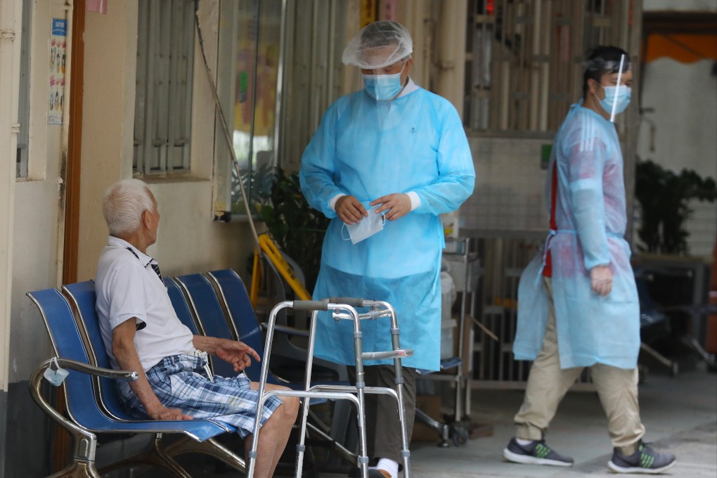 Residents of 10 Hong Kong elder care facilities will soon be automatically signed up for Covid-19 jabs unless they or their families expressly reject the vaccine. Photo: Dickson Lee