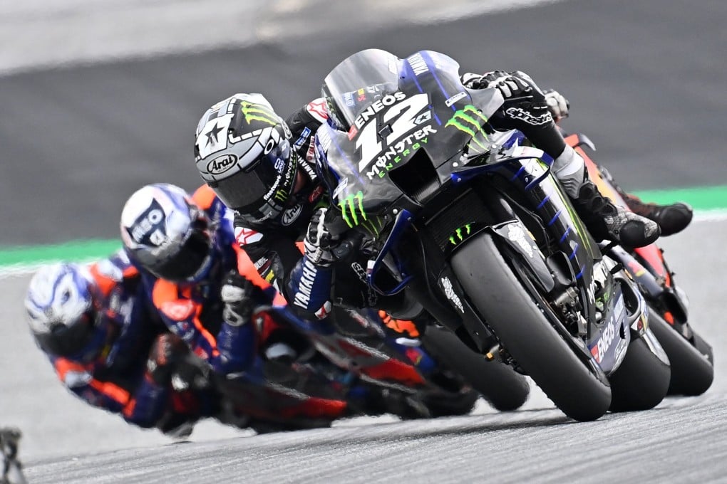 Monster Energy Yamaha' Spanish rider Maverick Vinales steers his bike during the MotoGP Styrian Grand Prix on August 23, 2020 at Red Bull Ring circuit in Spielberg bei Knittelfeld, Austria. Photo: AFP