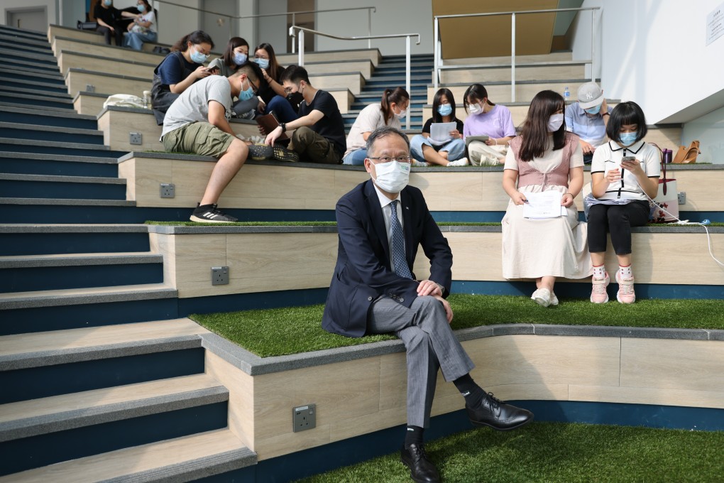 Hong Kong Metropolitan University president Paul Lam says there has not been a significant loss of academics or students since the security law was introduced. Photo: Nora Tam