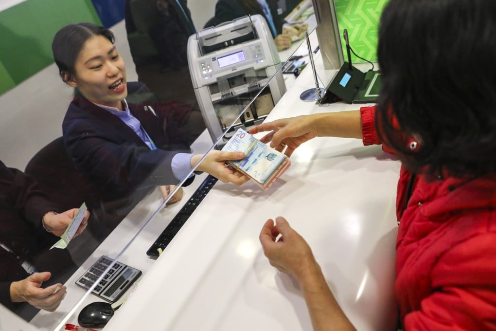 Banks in Hong Kong now offer more than just withdrawal and deposit services. Photo: Winson Wong