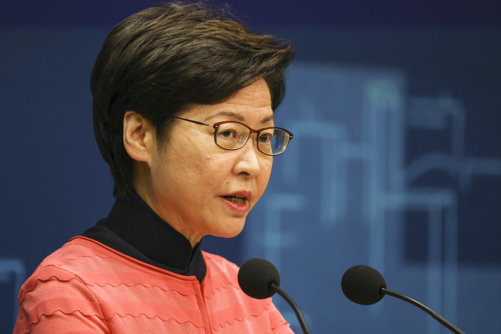 Hong Kong Chief Executive Carrie Lam has defended the strength of the city’s disclosure requirements for senior public officials. Photo: Nora Tam
