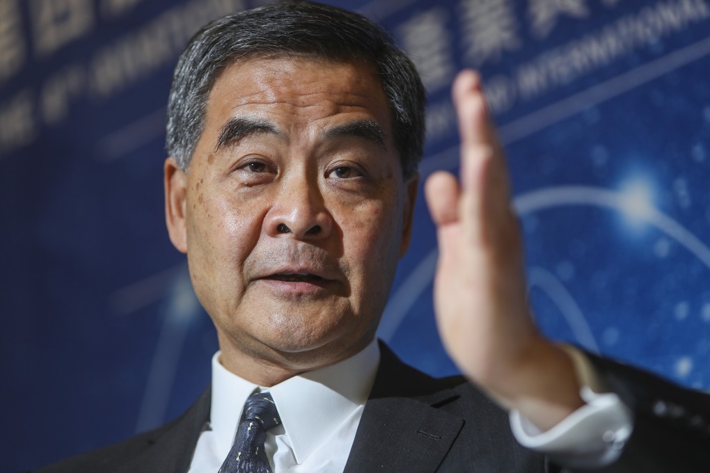 Former Hong Kong chief executive Leung Chun-ying. Photo: Winson Wong