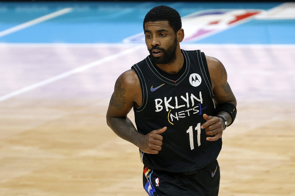 Kyrie Irving is one of a number of athletes who have found their personal beliefs concerning vaccination forced out into the public realm. Photo: AFP