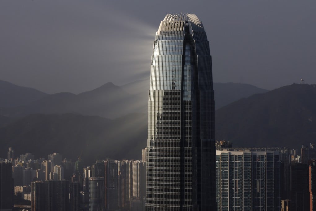 Two IFC in Hong Kong’s Central business district. The city’s current listing regime already allows for trading in dual Hong Kong dollar-denominated and yuan-denominated stocks, but such stocks are not actively traded. Photo: Nora Tam