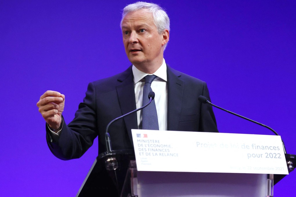 French finance minister Bruno Le Maire. AFP