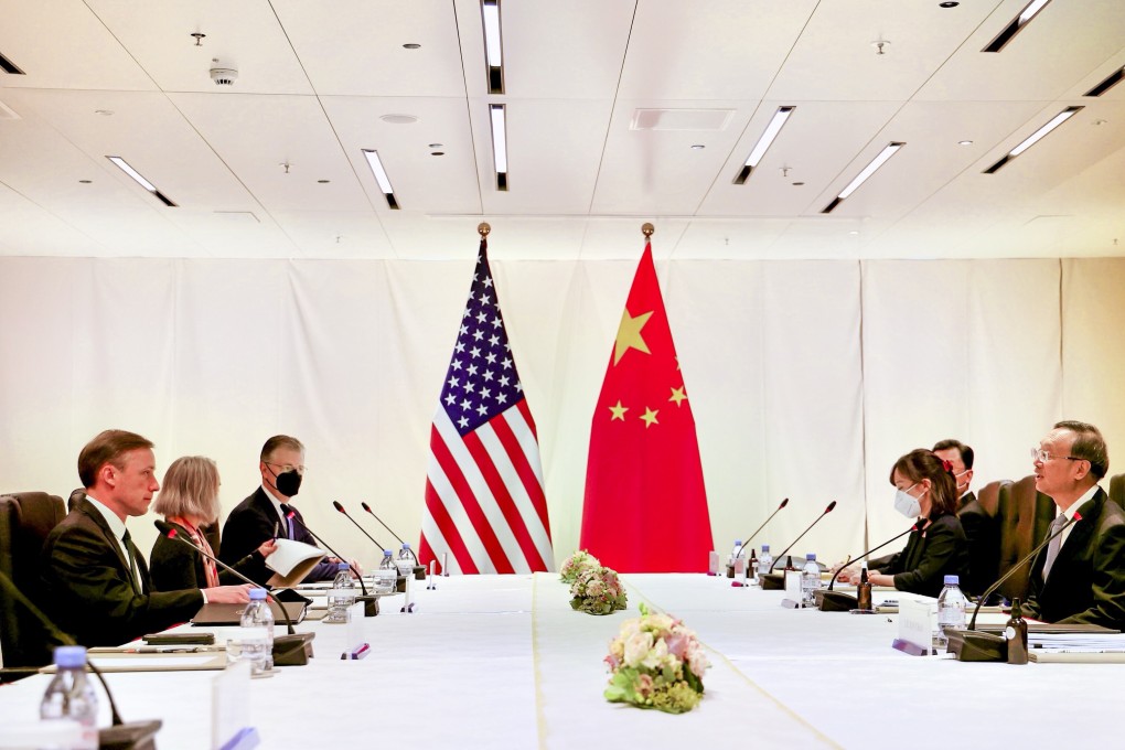 The two sides met in the Swiss city of Zurich. Photo: Xinhua