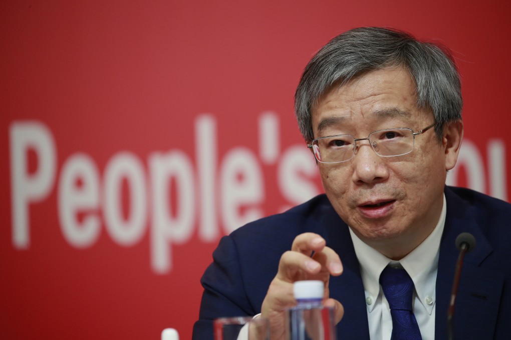 People’s Bank of China governor Yi Gang. Photo: EPA-EFE