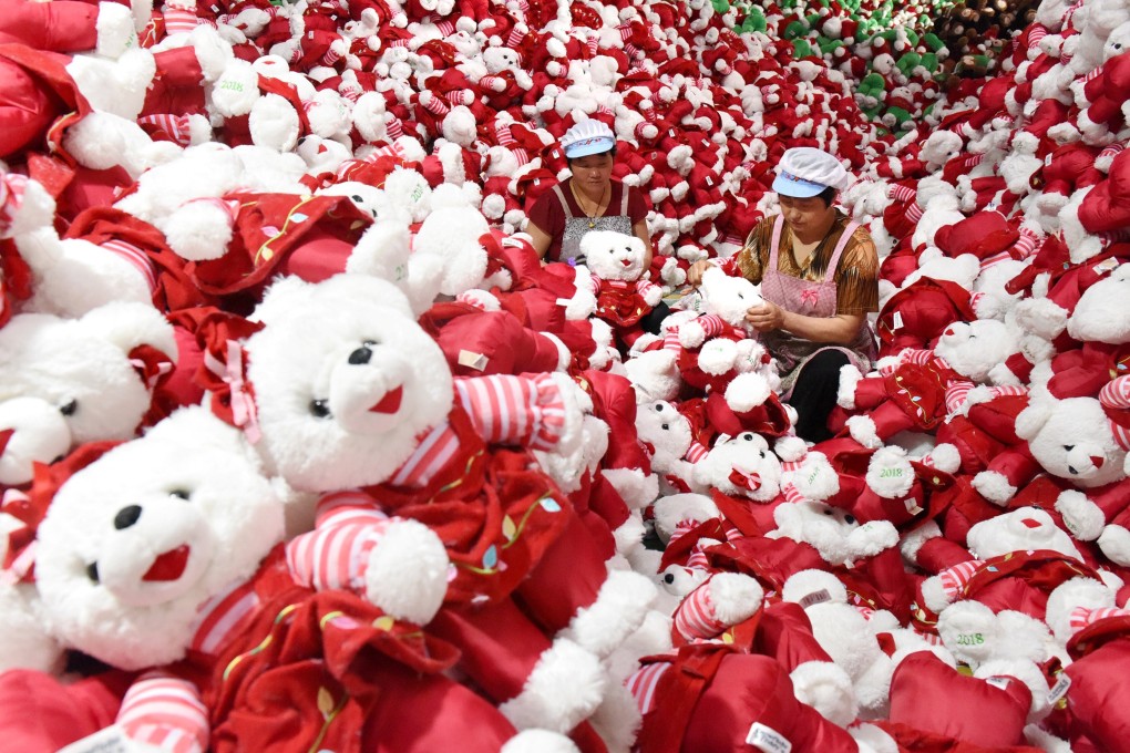 Supply chain snarls are so severe that some US toymakers are leaving products behind in China. Photo: Reuters