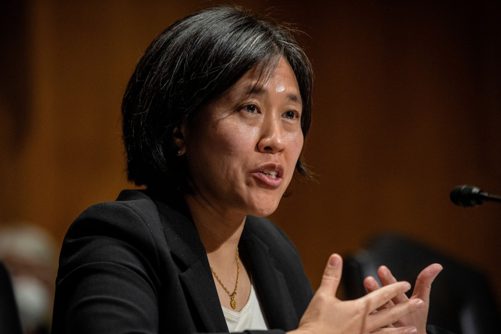 US Trade Representative Katherine Tai said this week that China’s trade practices have had “harmful impacts” on the US economy. Photo: AFP