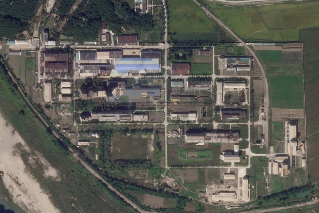 Satellite photo from Planet Labs Inc shows a uranium enrichment plant at North Korea’s main Yongbyon nuclear complex. Photo: Planet Labs Inc via AP
