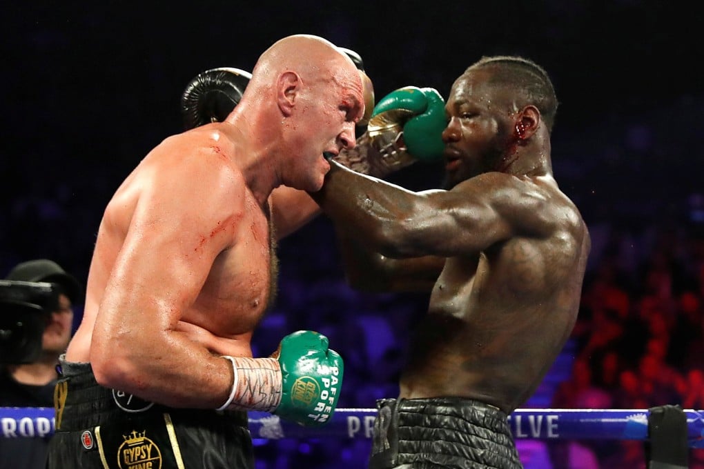 Deontay Wilder fights Tyson Fury for the WBC Heavyweight Title at The Grand Garden Arena at MGM Grand in Las Vegas in 2020. Photo: Reuters