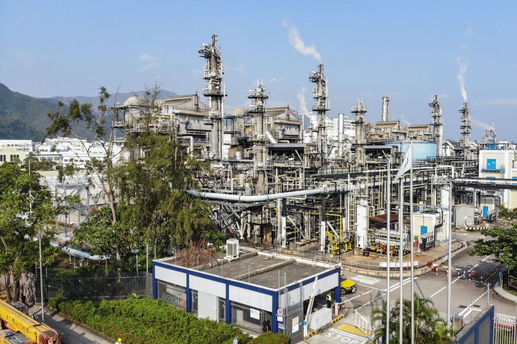 The Towngas production plant in Tai Po. Hong Kong is aiming to increase the share of renewable energy to up to 10 per cent by 2035. Photo: Martin Chan