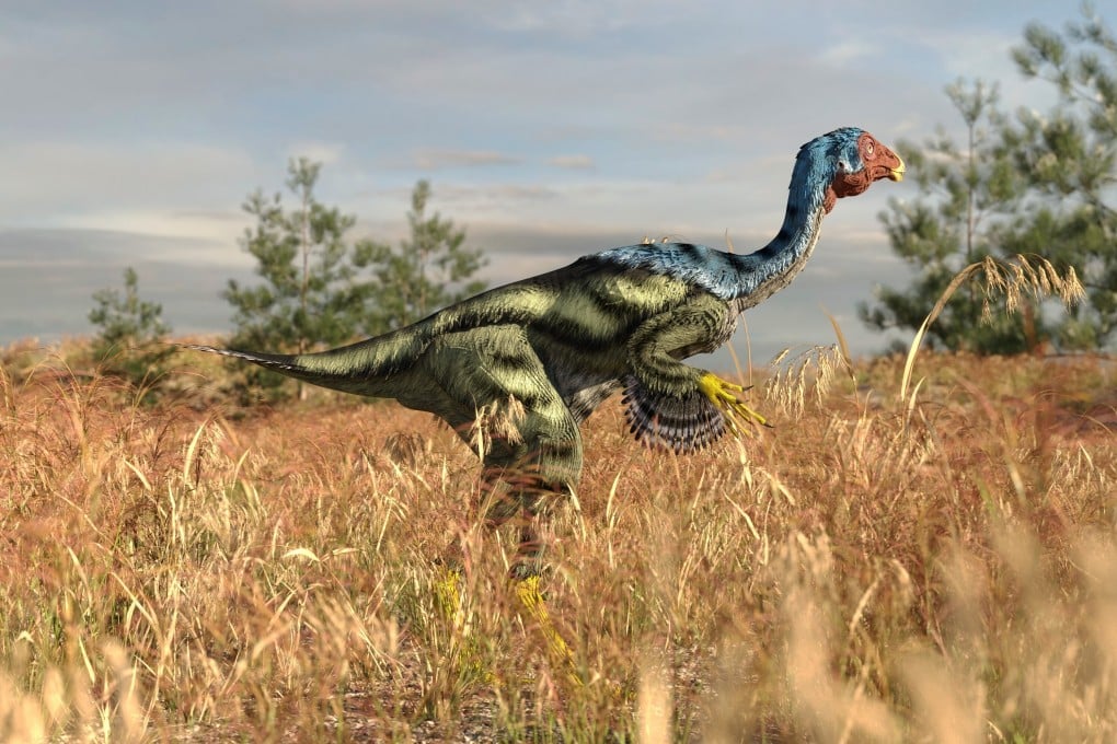 The Caudipteryx was a birdlike dinosaur that was about the size of a peacock. Photo: Shutterstock