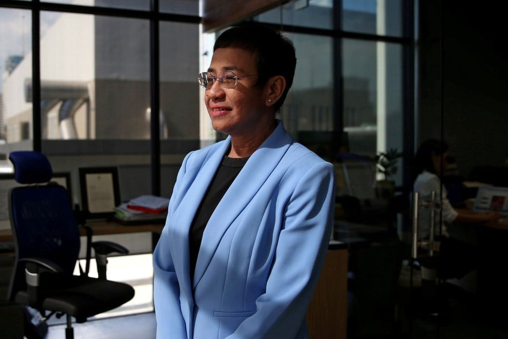 Maria Ressa was the first Filipino to win the Nobel Peace Prize and the first woman to be honoured this year. File photo: Reuters