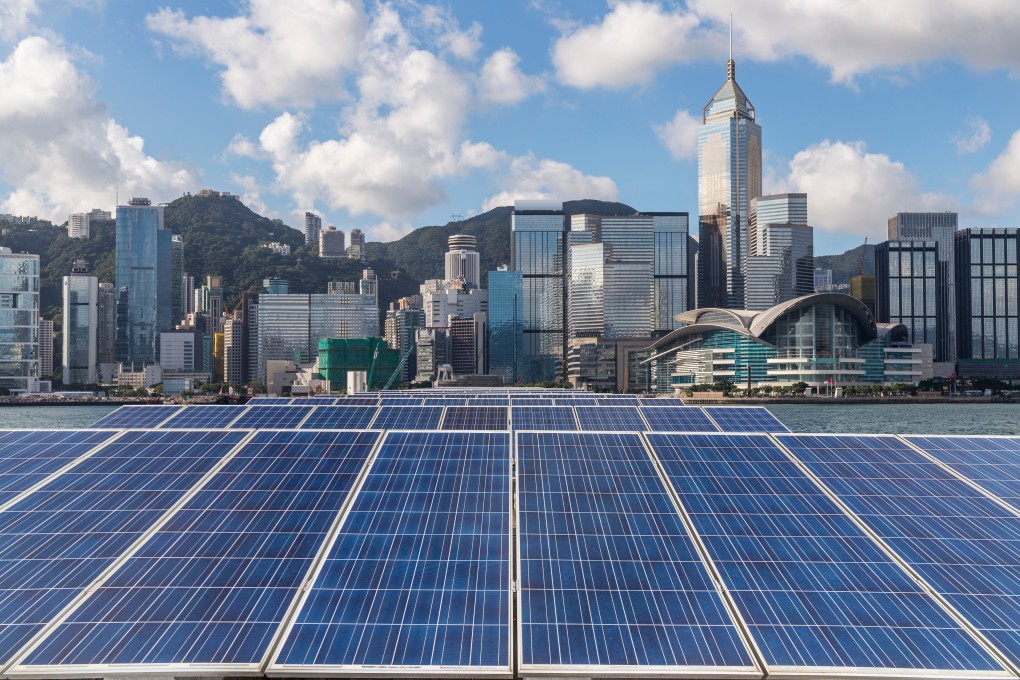Hong Kong’s Central business district. The local bourse operator and the Guangzhou exchange signed an agreement in August to explore the development of carbon emissions futures products. Photo: Shutterstock