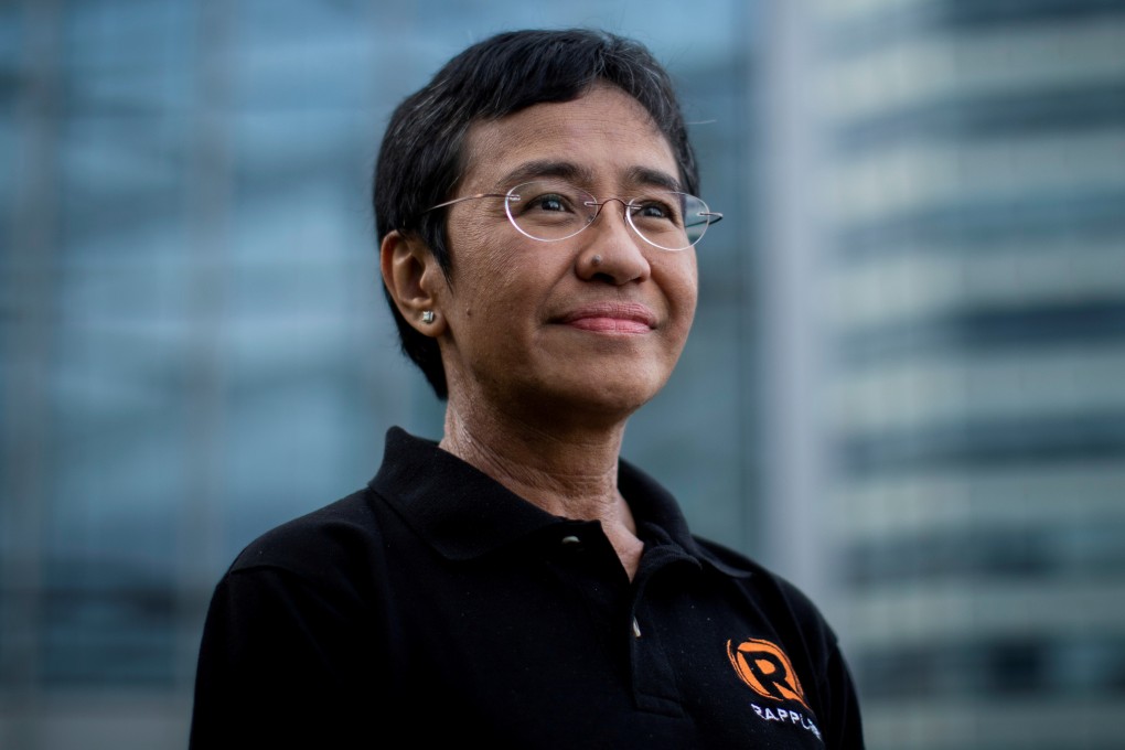 Journalist and Rappler CEO Maria Ressa, one of the 2021 Nobel Peace Prize winners. Photo: Reuters