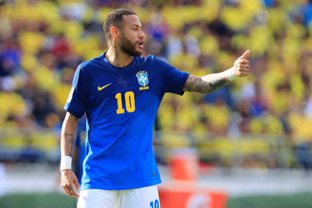 Brazil’s Neymar Jnr says his dream is to win the World Cup before he retires. Photo: EPA