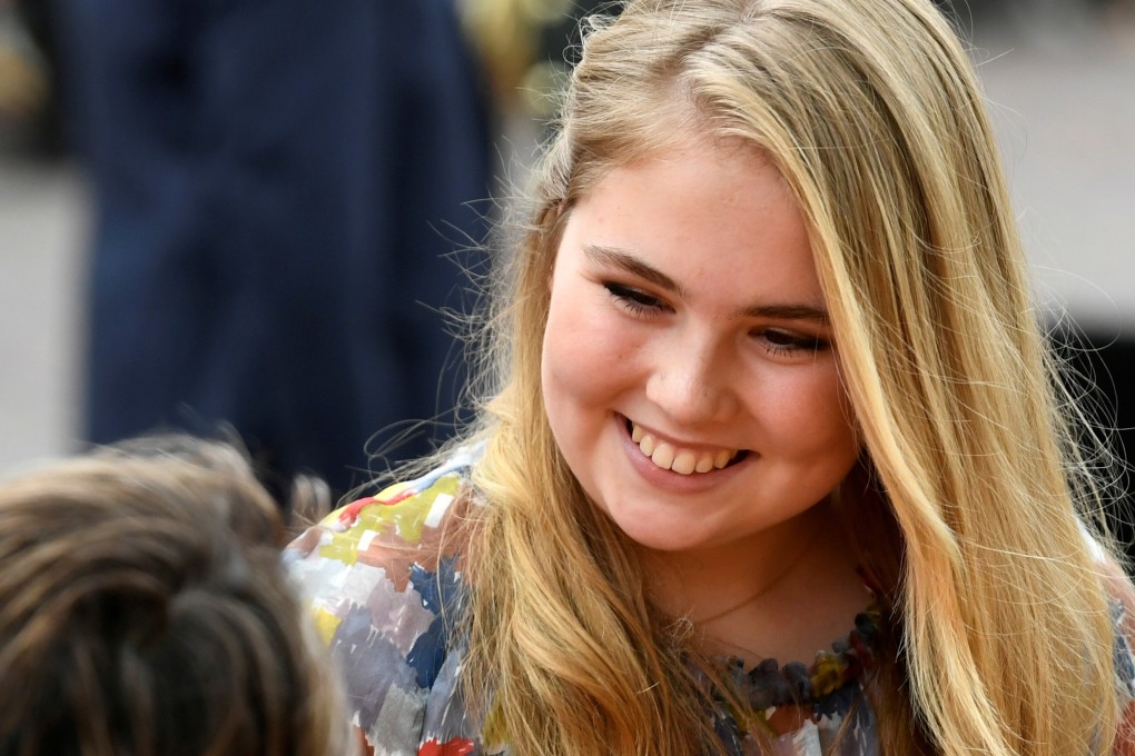 Crown Princess Catharina-Amalia, 17, has not made any comments on the matter, and little is known of her personal life. Photo: Reuters
