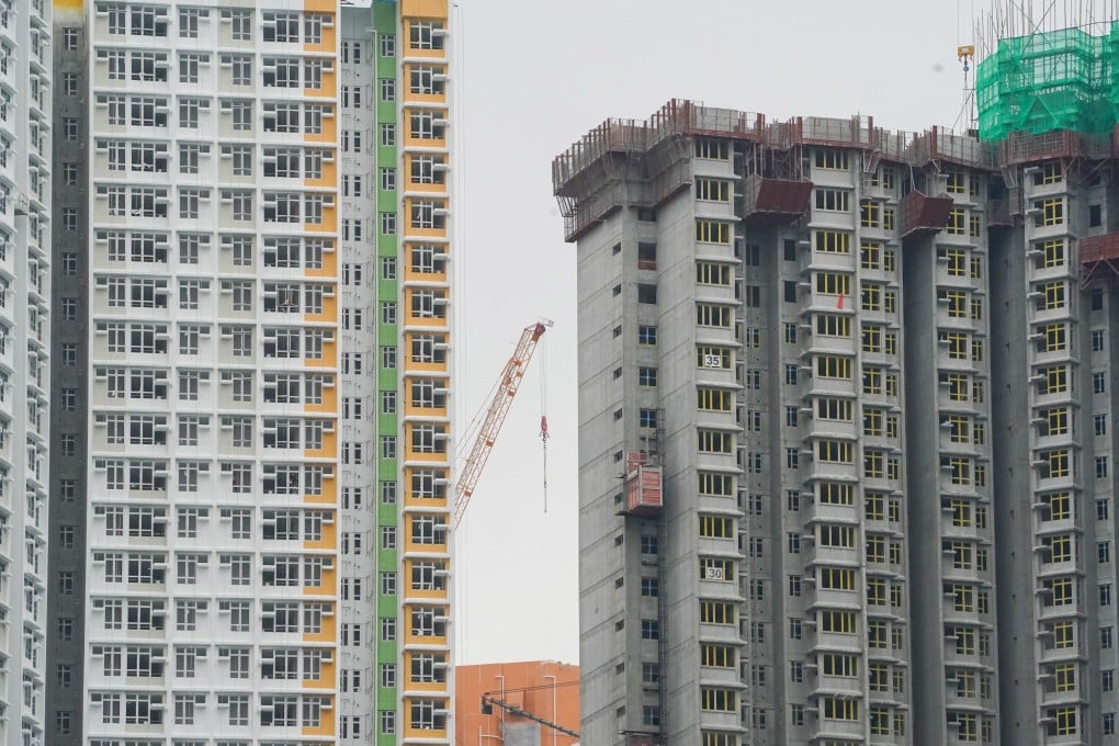 General view of public housing project Queen's Hill House by Hong Kong Housing Authority in Fanling. Photo: Felix Wong
