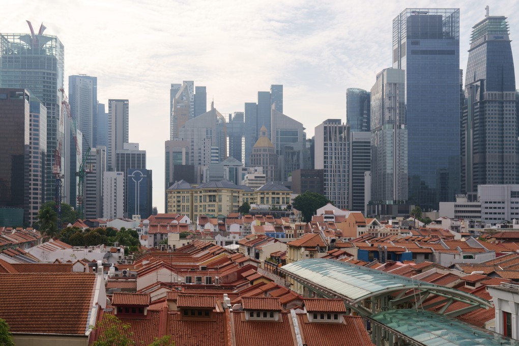 Shophouses and skyscrapers in the central business district of Singapore. The country’s new law against foreign interference has caused concern among local rights groups and activists. Photo: Bloomberg