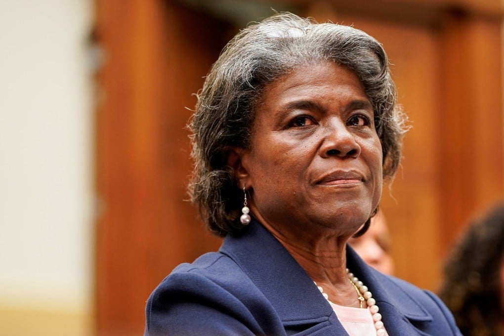 US ambassador to the United Nations Linda Thomas-Greenfield said Washington will press ahead on a broad range of issues, from rights violations in countries such as China, Afghanistan and Syria, to broader themes, including women’s rights. Photo: Reuters