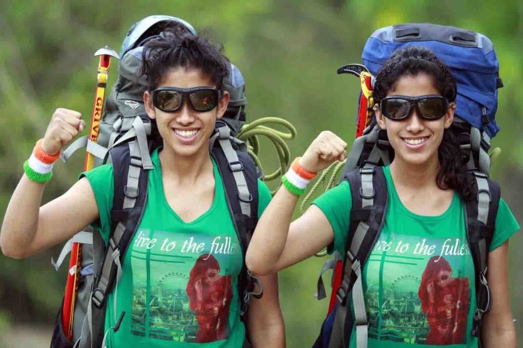 Tashi and Nungshi Malik at their base in Dehradun, India's northern Uttarakhan state. Photo: Handout