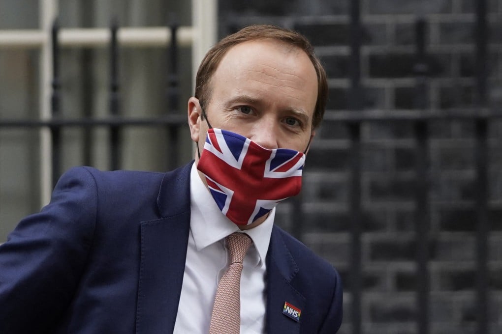 Britain’s former Health Secretary Matt Hancock. Photo: AFP