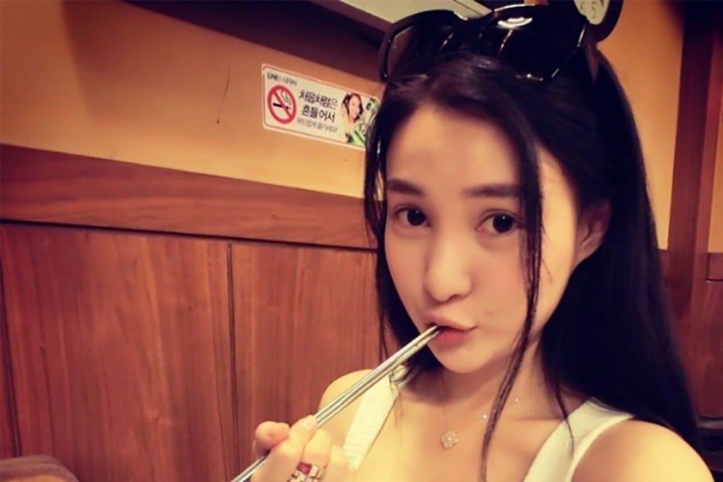 Guo Meimei in one of her social media posts before her fall from grace. Photo: Weibo