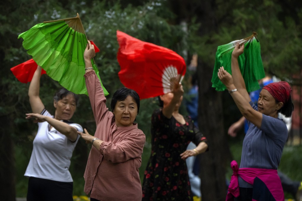 While it may seem like a centuries-old tradition, the ‘dancing grannies’ of China are actually a relatively new phenomenon. Photo: AP