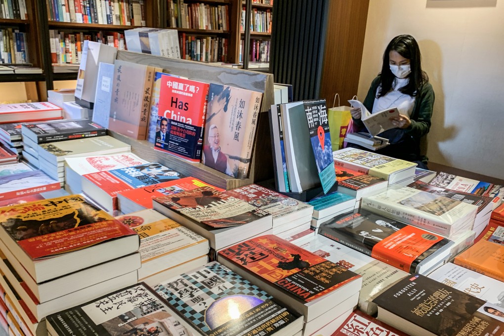 The book by Liu Qikun is sold out at Eslite stores in Hong Kong, according to employees of the retain chain. Photo: Nora Tam