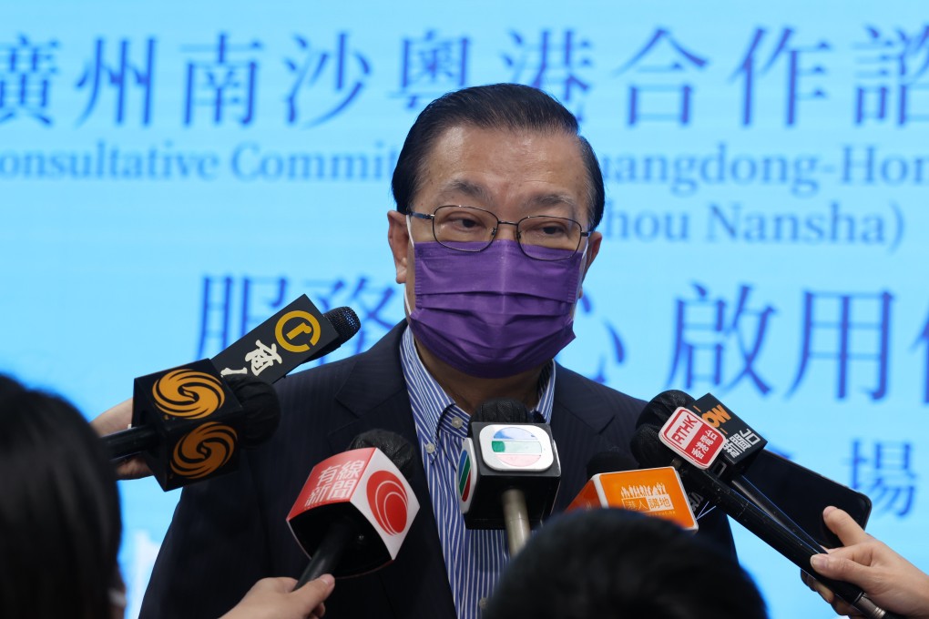 Tam Yiu-chung has been barred from attending a meeting of the National People’s Congress Standing Committee this week due to a recent Hong Kong Covid-19 case. Photo: Nora Tam