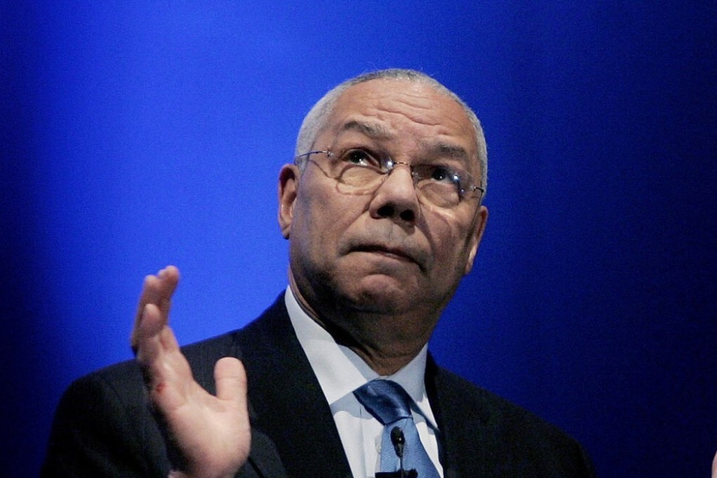 Colin Powell in 2006. The former US secretary of state died on Monday. He was 84. File photo: AP
