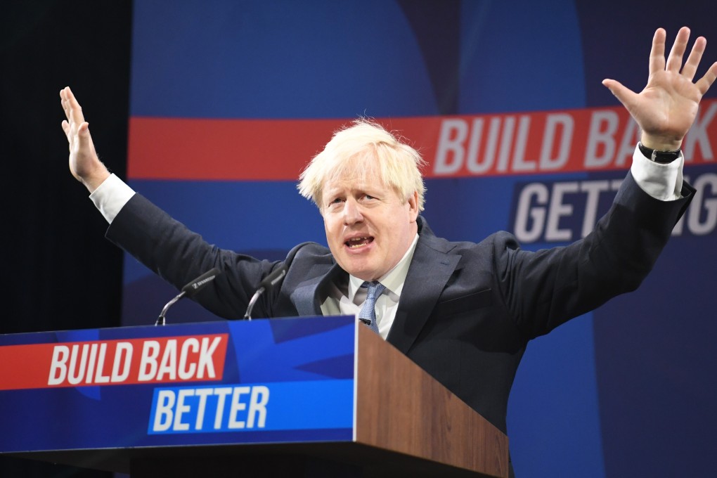 Boris Johnson was speaking ahead of an investment conference in London on Tuesday designed to boost investment into the United Kingdom and just a fortnight before he hosts the COP26 climate summit in Scotland. Photo: EPA-EFE