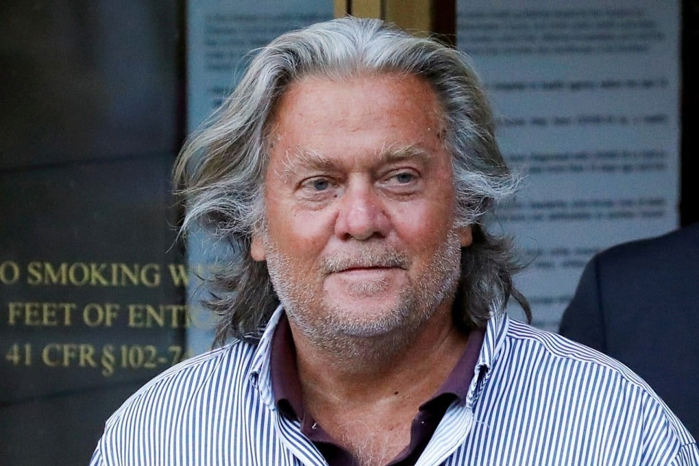 Former White House chief strategist Steve Bannon. File photo: Reuters