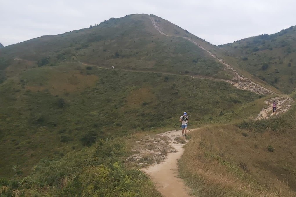 William Hayward run all four of major trails in Hong Kong in four days in lieu of Big Dog’s Backyard Ultra. Photo: Vic So