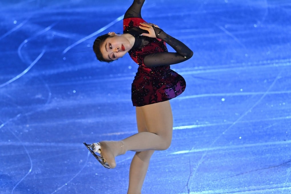 Hong Kong figure skater Joanna So at the ISU CS Asian Open Figure Skating Trophy closing gala in Beijing. Photo: Xinhua
