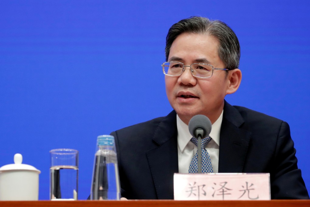 Zheng Zeguang, China’s ambassador to the UK, called for “a favourable environment for business cooperation”. Photo: Reuters